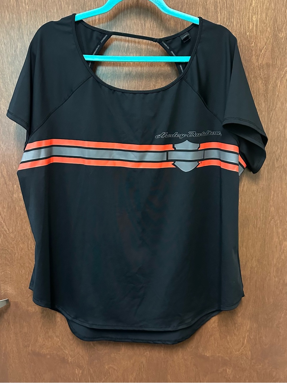 Harley Davidson open back performance tee Women’s plus size 2X